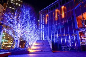 ルーセントタワー　イルミネーション　夜景　名古屋市中村区の観光・撮影スポットの画像や写真