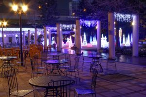 久屋大通公園フラリエ　ガーデンキッチン　フラリエ　イルミネーション　名古屋市中区の観光・撮影スポットの画像と写真　　