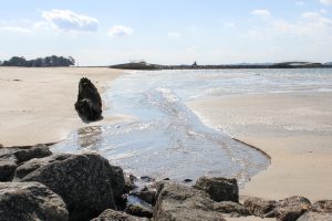 佐久島　アートの町　浜辺　砂浜　愛知県西尾市佐久島の観光・撮影スポットの写真や画像