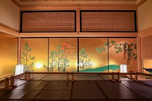 名古屋城　本丸御殿　3月　春の花　名古屋市中区の観光・撮影スポットの画像と写真