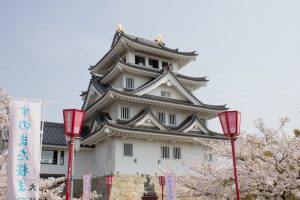 墨俣一夜城　桜まつり　3月　4月　岐阜県大垣市の観光・撮影スポットの画像と写真