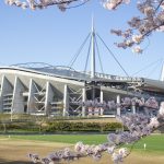 豊田スタジアム　桜　3月　春の花　豊田市の観光・撮影スポットの画像と写真