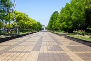 元浜公園、バラ、5月の夏の花、愛知県東海市の観光・撮影スポットの画像と写真