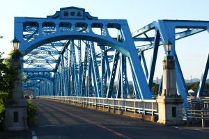 太田橋　木曽川　岐阜県美濃加茂市の観光・撮影スポットの画像や写真