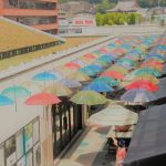 星ヶ丘テラス　アンブレラフラワー　期間限定　名古屋市千種区の観光・撮影スポットの画像と写真