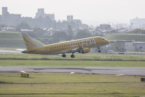 県営名古屋空港　FDA　フジドリームエアライン　愛知県西春日井郡豊山町の観光・撮影スポットの画像と写真
