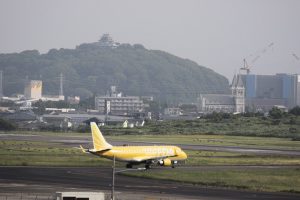 県営名古屋空港　FDA　フジドリームエアライン　愛知県西春日井郡豊山町の観光・撮影スポットの画像と写真