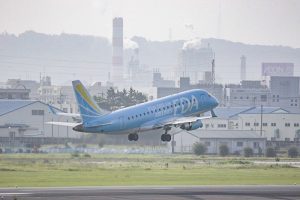 県営名古屋空港　FDA　フジドリームエアライン　愛知県西春日井郡豊山町の観光・撮影スポットの画像と写真