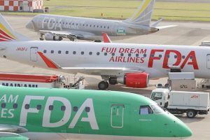 県営名古屋空港　FDA　フジドリームエアライン　愛知県西春日井郡豊山町の観光・撮影スポットの画像と写真