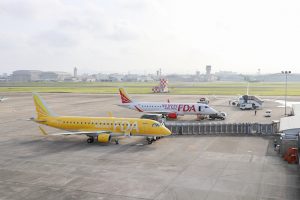 県営名古屋空港　FDA　フジドリームエアライン　愛知県西春日井郡豊山町の観光・撮影スポットの画像と写真