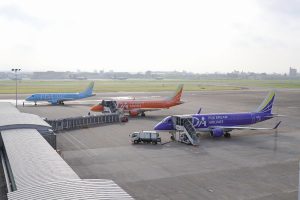 県営名古屋空港　FDA　フジドリームエアライン　愛知県西春日井郡豊山町の観光・撮影スポットの画像と写真