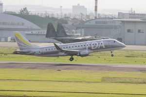 県営名古屋空港　FDA　フジドリームエアライン　愛知県西春日井郡豊山町の観光・撮影スポットの画像と写真