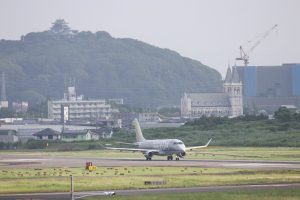 県営名古屋空港　FDA　フジドリームエアライン　愛知県西春日井郡豊山町の観光・撮影スポットの画像と写真