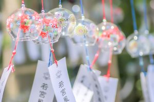 若宮八幡社　風鈴まつり　7月　夏の風物詩　名古屋市中区の観光・撮影スポットの画像と写真
