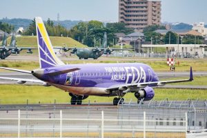 県営名古屋空港　FDA　飛行機　愛知県豊山町の観光・撮影スポットの写真と画像