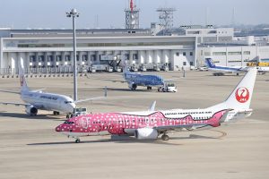 中部国際空港セントレア　飛行機　愛知県常滑市の観光・撮影スポットの画像と写真