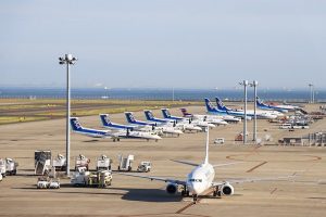 中部国際空港セントレア　飛行機　愛知県常滑市の観光・撮影スポットの画像と写真