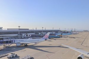 中部国際空港セントレア　飛行機　愛知県常滑市の観光・撮影スポットの画像と写真