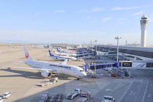 中部国際空港セントレア　飛行機　愛知県常滑市の観光・撮影スポットの画像と写真