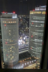 ミッドランドスクエア スカイプロムナード 夜景　名古屋市中村区の観光・撮影スポットの画像と写真