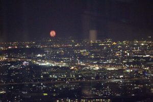 ミッドランドスクエア スカイプロムナード 夜景　名古屋市中村区の観光・撮影スポットの画像と写真