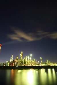 大正橋　四日市工場夜景　三重県四日市市の観光・撮影スポットの画像と写真
