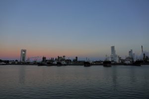 天カ須賀新町緑地　四日市工場夜景　三重県四日市市の観光・撮影スポットの画像と写真