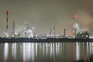 霞ヶ浦緑地エリア　四日市工場夜景　三重県四日市市の観光・撮影スポットの画像と写真