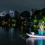 徳川園　観月会　和舟　名古屋市東区の観光・撮影スポットの画像と写真