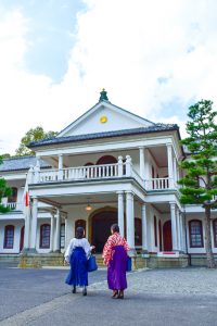 三重県庁舎　きらめき明治村　イルミネーション　夜景　12月　1月　愛知県犬山市の観光・撮影スポットの写真と画像