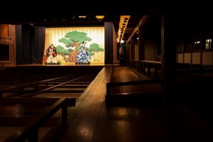呉服座　きらめき明治村　イルミネーション　夜景　12月　1月　愛知県犬山市の観光・撮影スポットの写真と画像