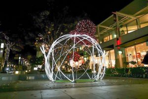 星が丘テラス　クリスマスイルミネーション　12月　名古屋市千種区の観光・撮影スポットの画像と写真