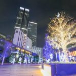 ルーセントタワー　ウインターイルミネーション　12月　冬　名古屋市中村区の観光・撮影スポットの画像と写真