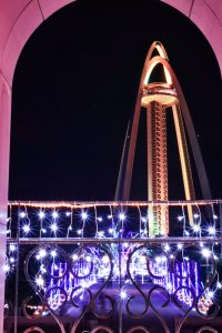 138タワーパーク、イルミネーション、12月冬、愛知県一宮市の観光・撮影スポットの画像と写真