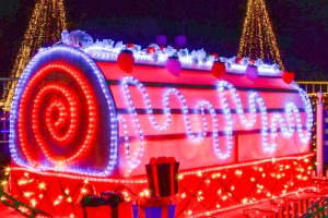 木曽三川公園センター、イルミネーション、12月冬、岐阜県海津市の観光・撮影スポットの画像と写真