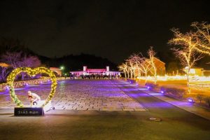 きらめき明治村 イルミネーション　12月　冬　愛知県犬山市の観光・撮影スポットの画像と写真