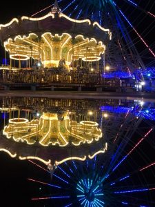 名古屋港シートレインランド　リフレクション　1月　　名古屋市港区の観光・撮影スポットの画像と写真