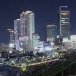 グローバルゲート　名古屋駅ビル群　夜景　名古屋市中村区の観光・撮影スポットの画像と写真