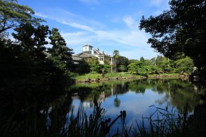 六華苑、日本庭園、9月、三重県桑名市の観光・撮影スポットの画像と写真