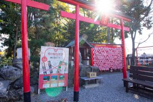 三光稲荷神社、ハート絵馬、愛知県犬山市の観光・撮影スポットの画像と写真