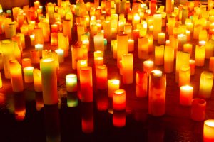安城産業文化公園 デンパーク、仲秋のあかり祭、キャンドルアート、ライトアップ、9月、秋、愛知県安城市の観光・撮影スポットの画像と写真