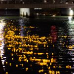 半田運河キャナルライト　ヒカリノタマ　8月　お盆　愛知県半田市の観光・撮影スポットの画像と写真
