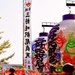 三好大提灯まつり、三好稲荷閣、祭り、8月、夏、愛知県みよし市の観光・撮影スポットの画像と写真