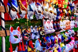 三好大提灯まつり、三好稲荷閣、祭り、8月、夏、愛知県みよし市の観光・撮影スポットの画像と写真