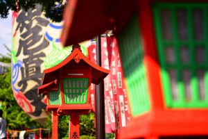 三好稲荷閣、祭り、8月、夏、愛知県みよし市の観光・撮影スポットの画像と写真