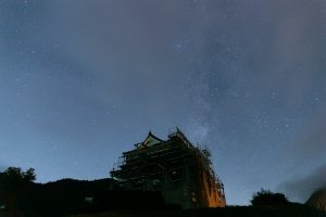藤橋城、星空撮影、天の川、岐阜県揖斐郡の観光・撮影スポットの名所