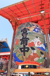 三河一色大提灯まつり、三河一色諏訪神社、 2019年8月、夏、愛知県西尾市の観光・撮影スポットの画像と写真