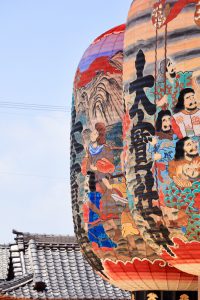 三河一色大提灯まつり、三河一色諏訪神社、 2019年8月、夏、愛知県西尾市の観光・撮影スポットの画像と写真