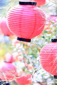 刈谷万燈(まんど)まつり、秋葉社・松秀寺、8月、夏、愛知県刈谷市の観光・撮影スポットの画像と写真