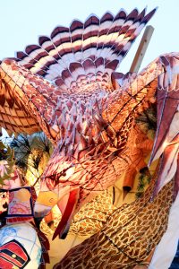 刈谷万燈(まんど)まつり、秋葉社・松秀寺、8月、夏、愛知県刈谷市の観光・撮影スポットの画像と写真